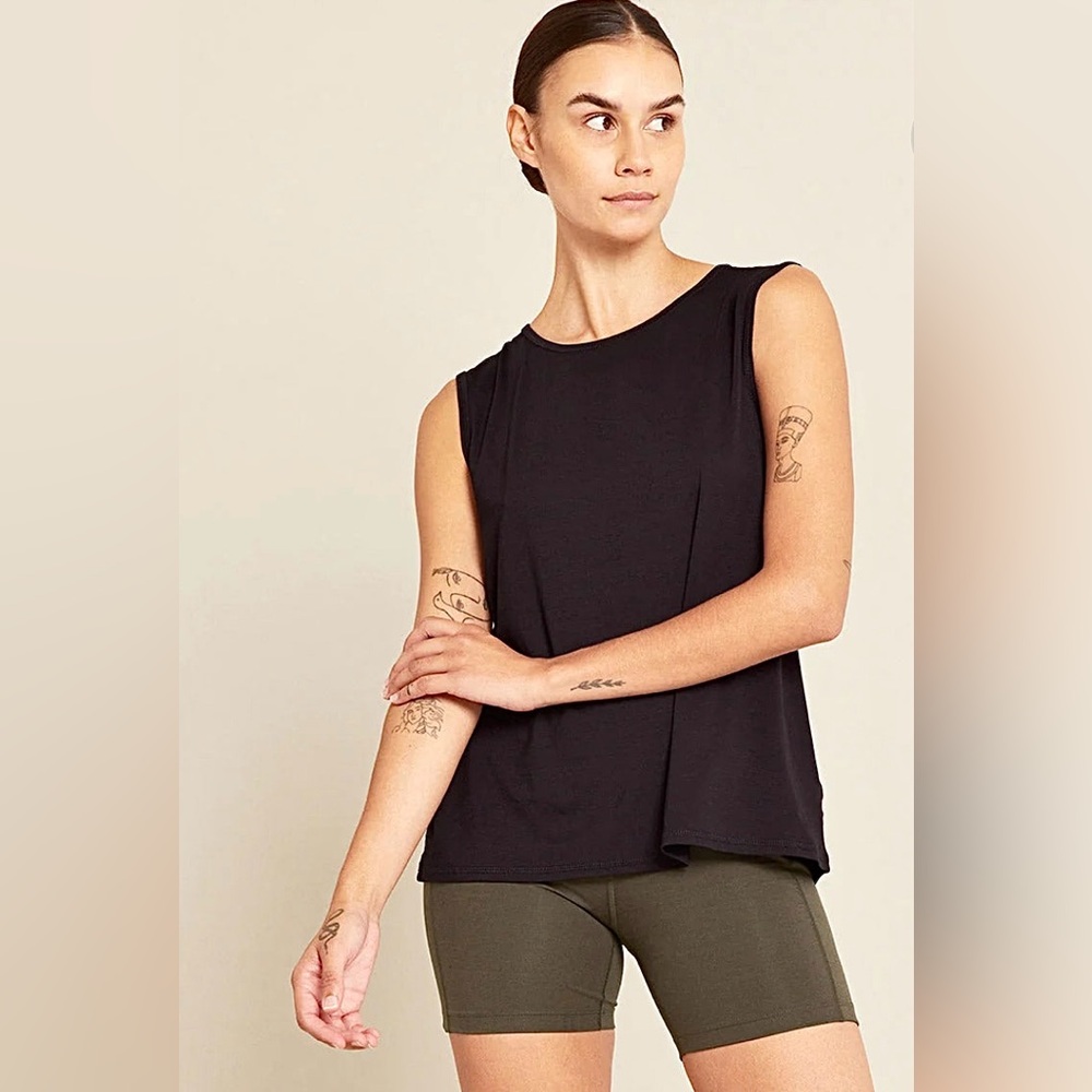 BOODY Black Active Muscle Tank